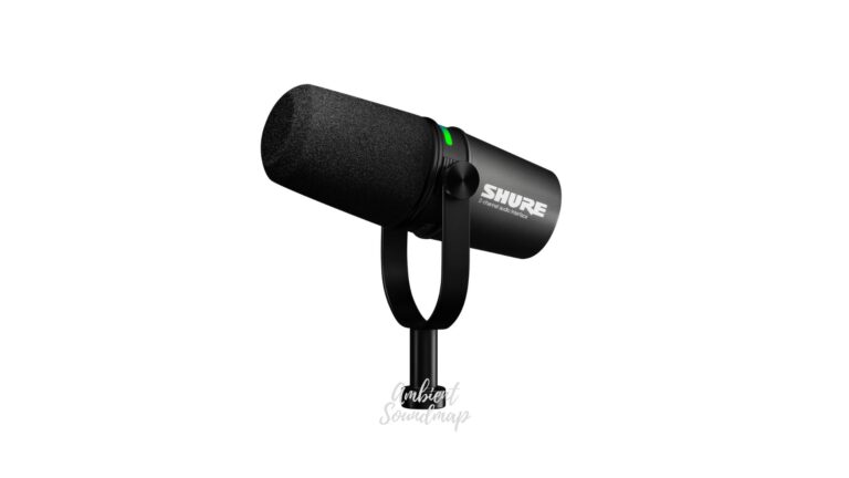 Shure MV7i - mikrofon z interfejsem audio dla pocasterów