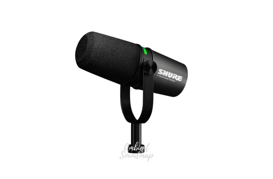 Shure MV7i - mikrofon z interfejsem audio dla pocasterów